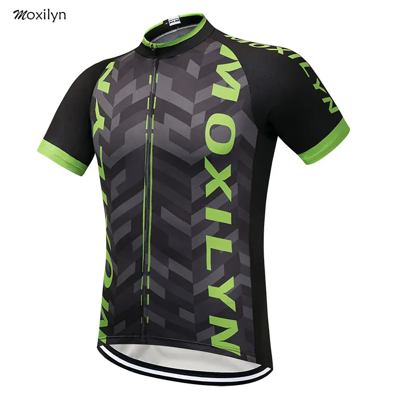 

Moxilyn Cycling Jersey Top Short Sleeve Racing Cycling Clothing Summer Quicky Dry Breathble Ropa Ciclismo MTB Bike Clothing man
