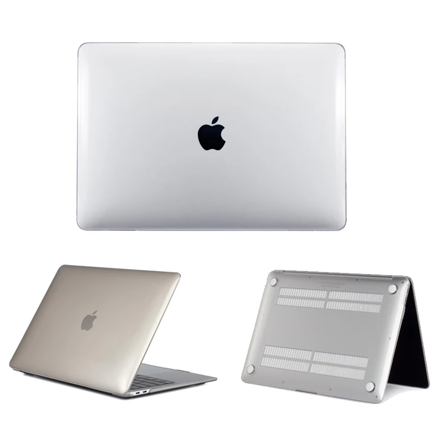 Твердый чехол для Macbook Pro 13 15 ноутбук retina чехол A1502 A1398 прозрачный жесткий ПВХ чехол для Macbook Pro 13 15 retina - Цвет: Clear