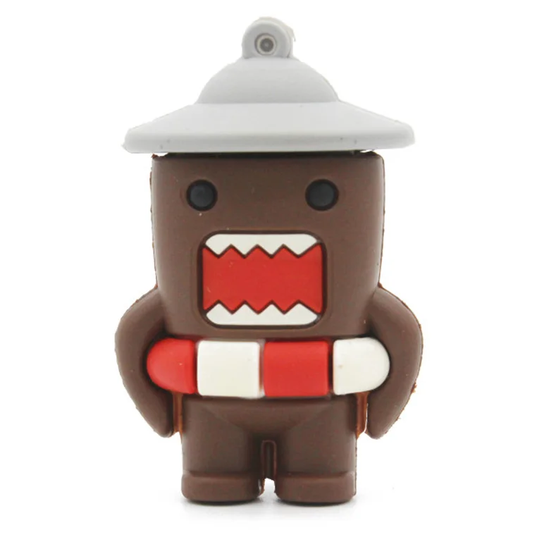 A JASTER японская мультяшная большая кукла Domo Kun девочка прекрасная креативная usb флешка 4 ГБ 8 ГБ 16 ГБ 32 ГБ 64 ГБ usb флэш-диск - Цвет: A