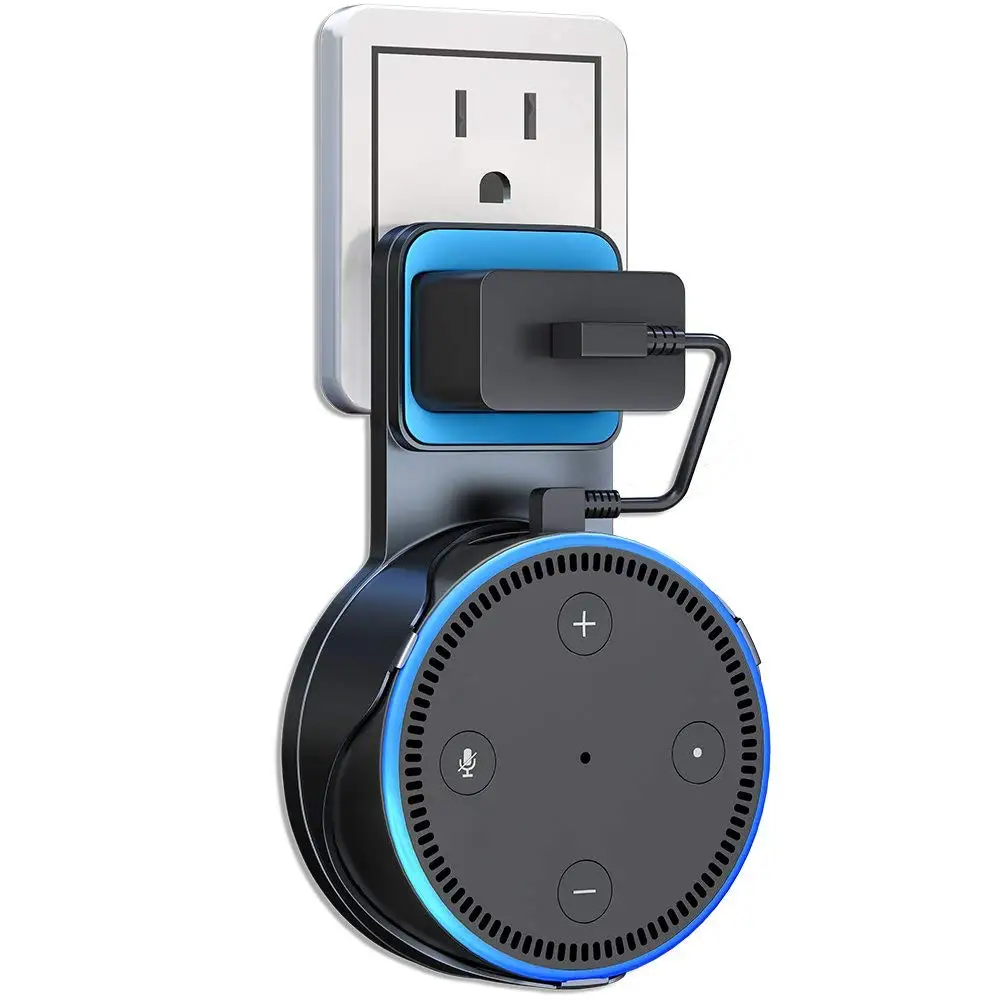 Розетка настенная Вешалка Подставка Amazon Echo Dot 2 поколения другие круглые голосовые ассистенты решение Smart Alexa домашние колонки