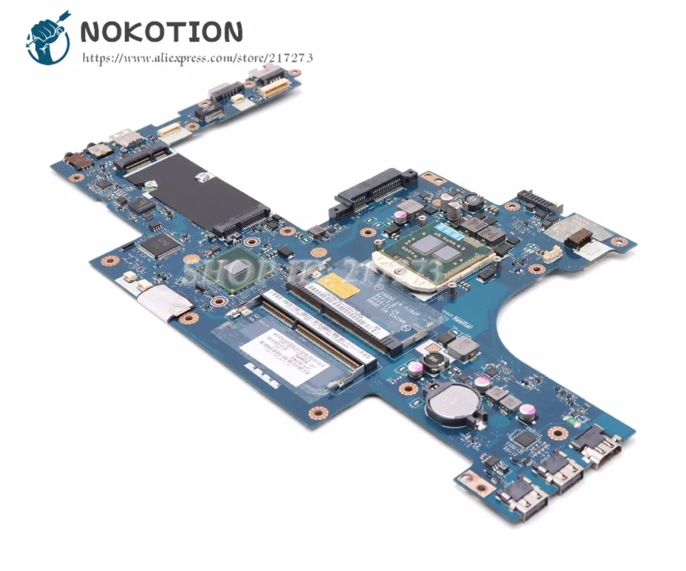 

NOKOTION материнская плата для ноутбука Acer iconia 6120 основная плата PAU30 LA-6392P MBRF702001 HM55 DDR3 Бесплатный процессор