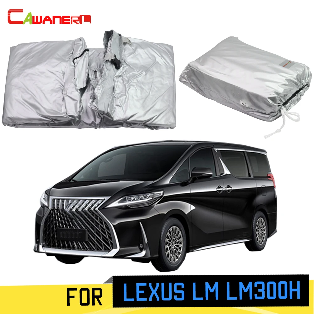 Cawanerl Full Car Cover Sunshade MPV Outdoor Sun Rain Snow Dust Protection Cover For Lexus LM LM300H