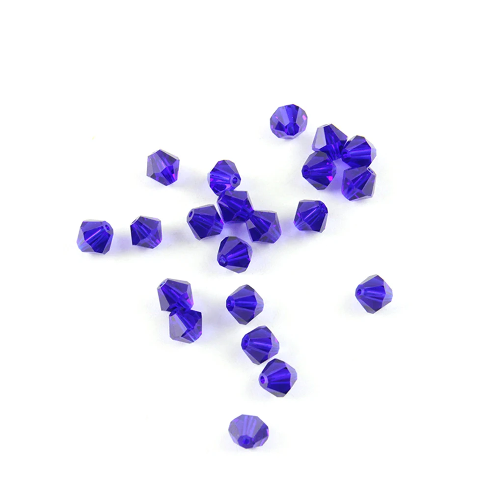 8 мм 1440 шт темно-синий цвет дешевое стекло Bicone Beads большие бусины для свадебного