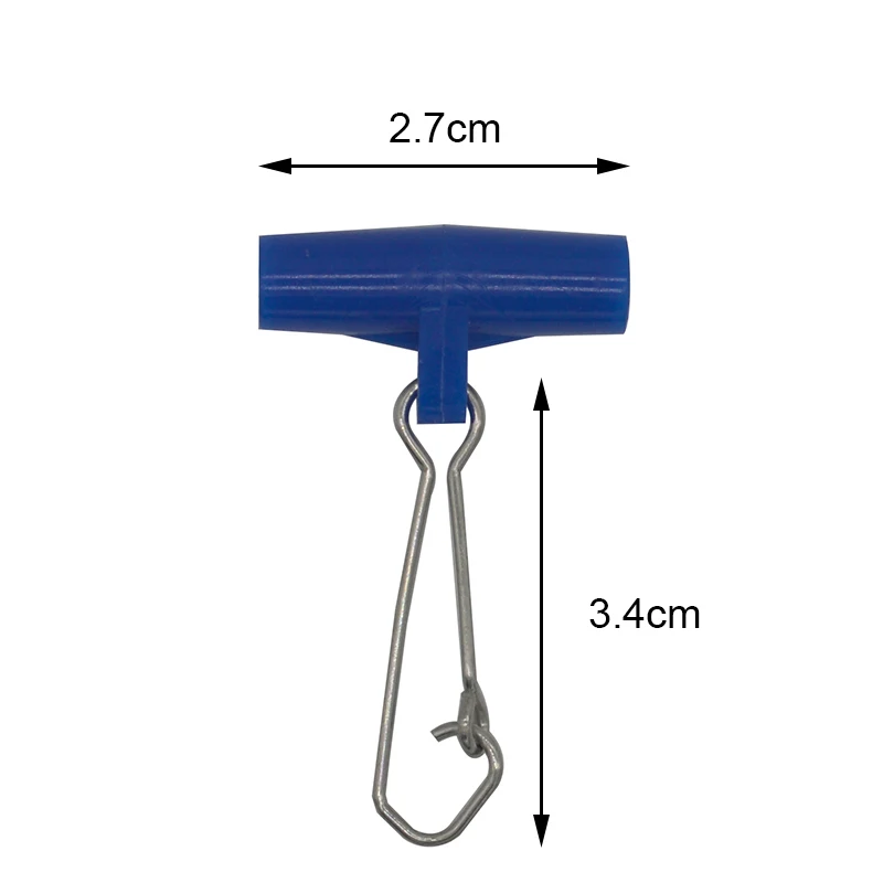 Рыболовные грузила 10 шт./лот синие/красные/прозрачные Быстросменные скользящие