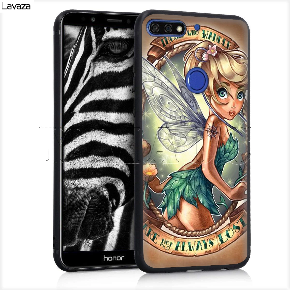Чехол Lavaza Tinkerbell для Huawei Mate Y7 Y9 P8 P9 P10 P20 P30 Lite Pro P Smart Mini 2017 2019 |