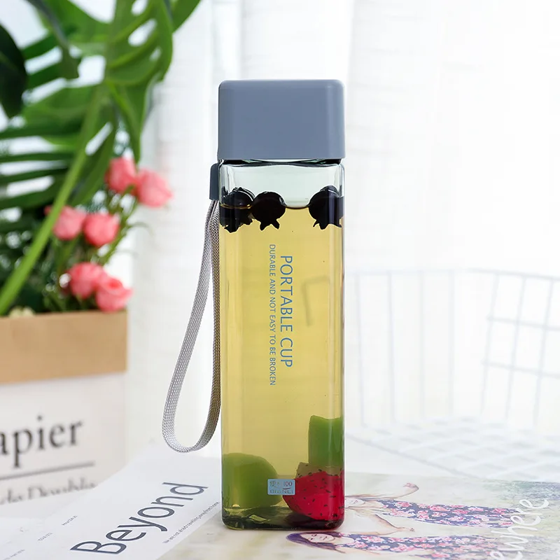 Пластиковые 470 мл поликарбонатные бутылки для воды прозрачные или матовые