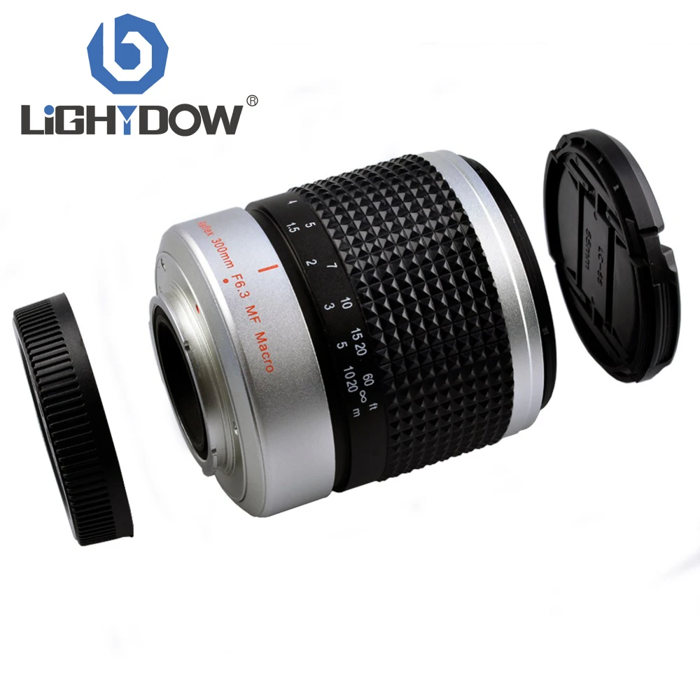 Зеркальный телеобъектив для макросъемки 300 мм F6.3 Panasonic 4/3 E P3 PL3 PM1 polym pus GF3 G2 GH2 Sony Mount