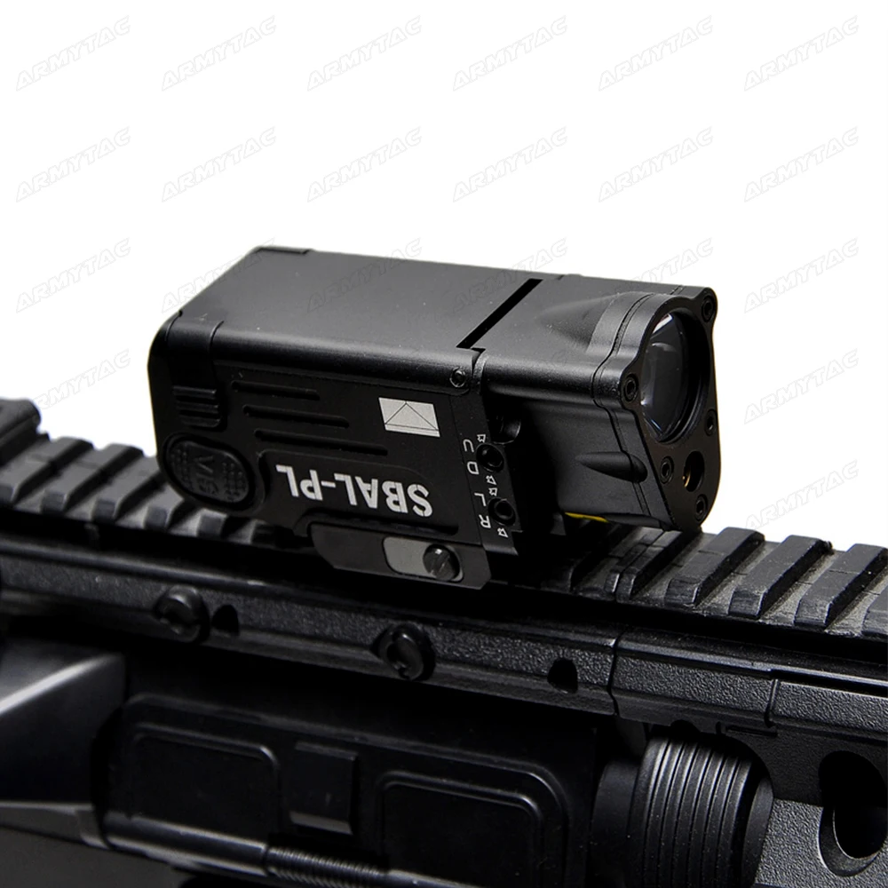 ArmyTac Tactical Laser Flashlight SBAL-PL Hunting Weapon Light Combo Red Pistol Constant &amp Strobe Gun Picatinny Rail | Спорт и