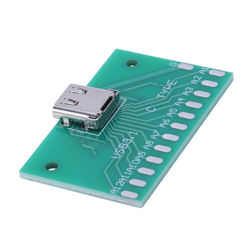 Diy 24Pin Usb-C Usb 3 1 Тип C гнездовой разъем Smt с ПК доска | Электроника