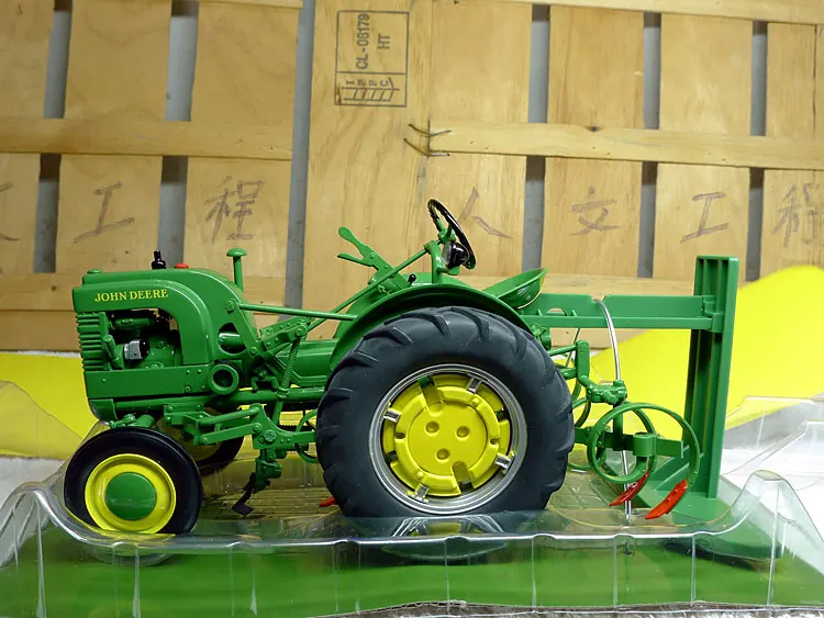 KNL HOBBY J Deere LA трактор пашет машины сельскохозяйственные Автомобили сплав модель США SpecCast 1:16