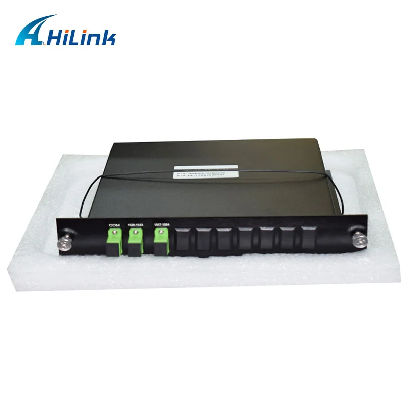 Блок LGX 2CH 100 ГГц DWDM модуль MUX/DEMUX SC/LC соединитель Одно Волокно|Оптоволоконное