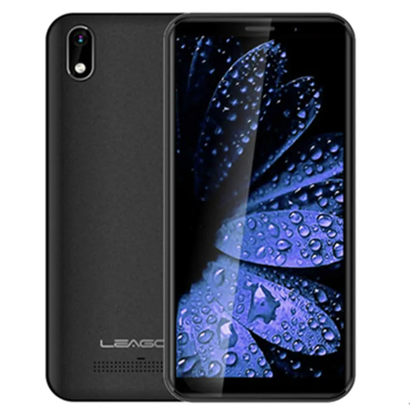 Black LEAGOO Z10 Android мобильный телефон 5," 18:9 дисплей 1 ГБ ОЗУ 8 Гб ПЗУ Dual Sim MT6580M четырехъядерный 2000 мАч 5Мп камера 3g смартфон - Цвет: Black