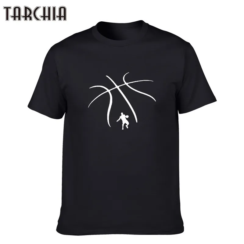 

Футболка TARCHIA мужская с круглым вырезом, модная тенниска из хлопка в стиле хип-хоп, повседневная майка с короткими рукавами, летняя одежда