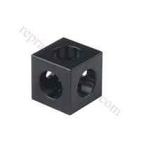 5pcs openbuilds cube corner connector bracket three way cube adjustable wheel block fit 20mm profile extrusion 3d printer parts