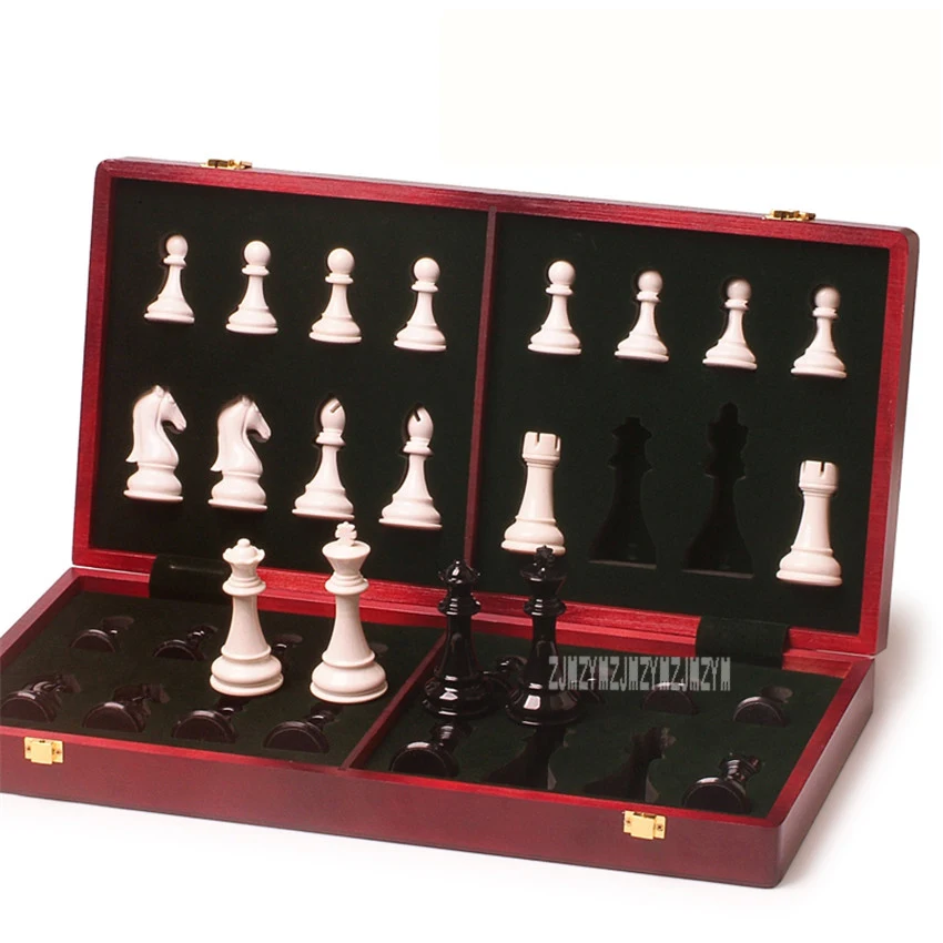 Высококачественный деревянный Международный шахматный набор предметов