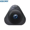 Escam Moon QP02 2MP HD 1080P Wi-Fi камера с сигнализацией, наружная цилиндрическая IR-Cut ip-камера с разрешением 180 градусов, поддержка Макс 64 ГБ, TF карта