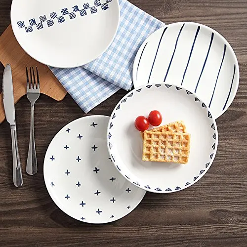 

US and Canada Groundhog Day February Dessert Plate Decorative Porcelain 8 inch Dinner Home