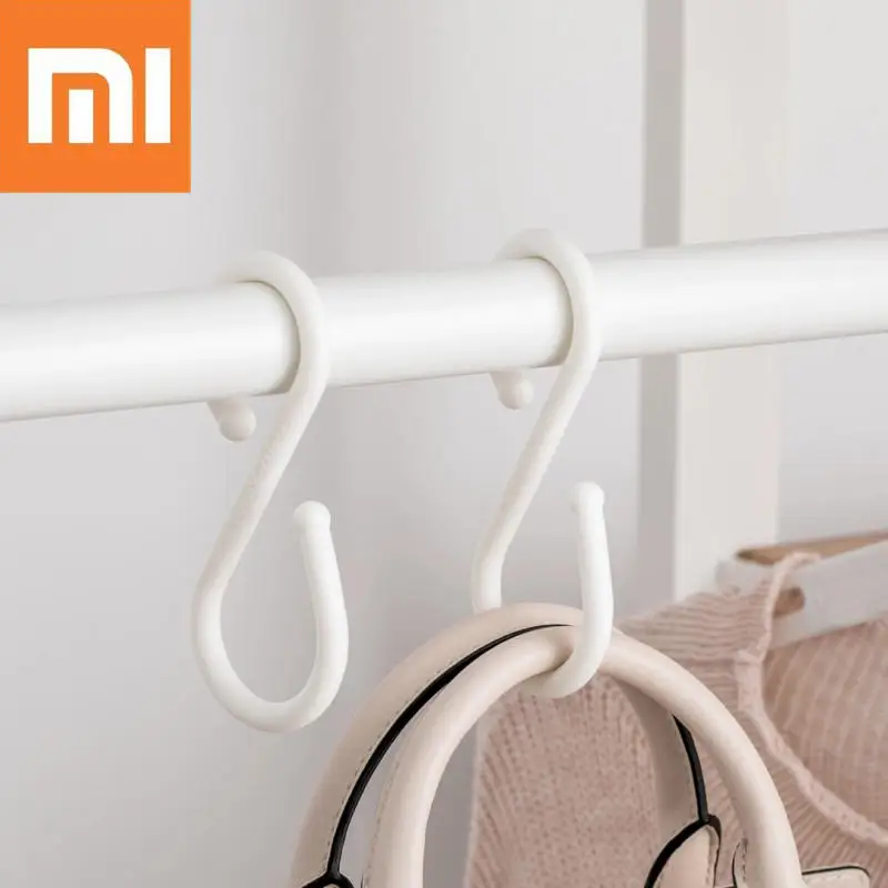 10 шт. Xiaomi mijia S Тип двойная головка крюк вешалка галстук ремень крючок для ключей