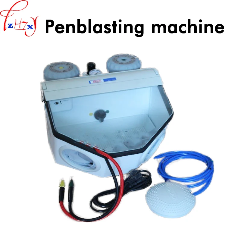 Маленькая двойная ручка машина пескоструйного типа оборудование для
