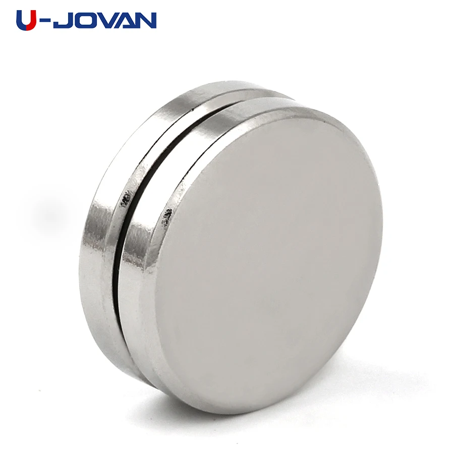 U-JOVAN 2 шт. 30x5 мм N35 Супер сильный неодимовый магнит круглый диск ремесло редкоземельные магниты 30*5 мм