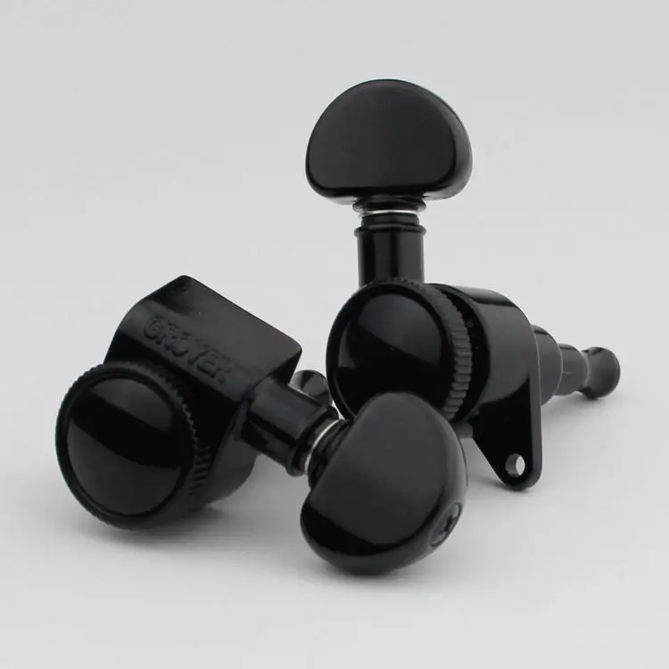 Grover односторонняя гитарная ручка Аксессуары для гитары серебряные черные и