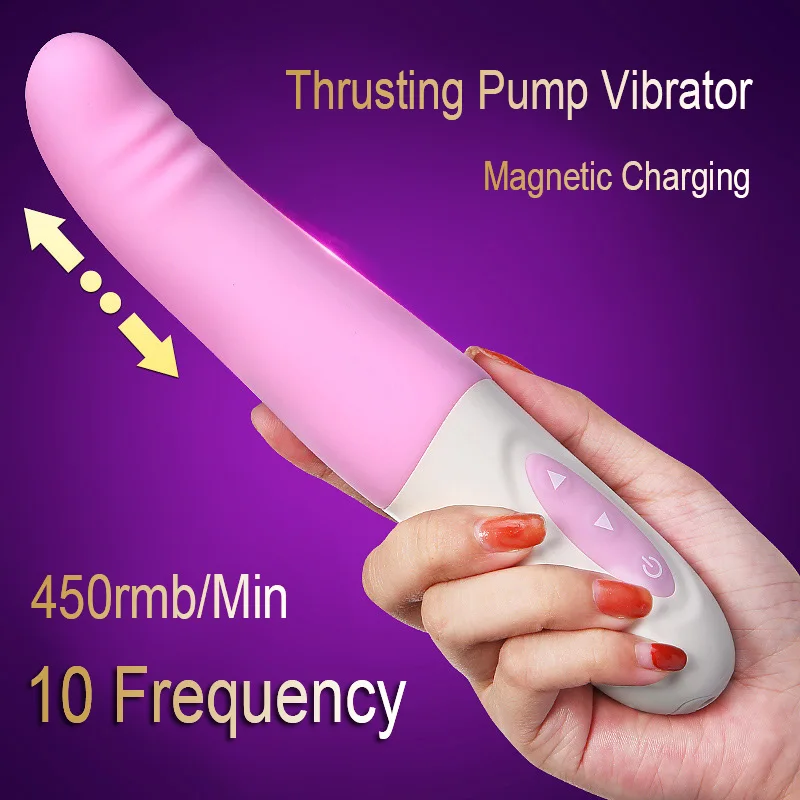 Товары для секса 10 скоростей G Spot Thrusting Pump фаллоимитатор вибратор взрослых