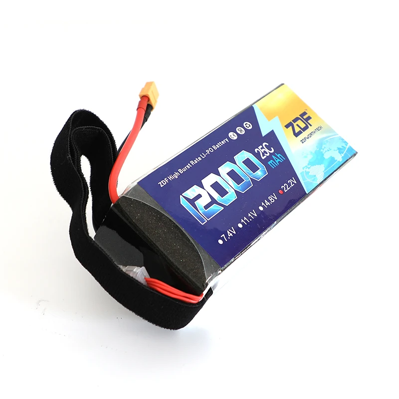 ZDF хорошее качество Lipo батарея 22 2 V 6S 12000MAH 25C 50C RC AKKU Bateria для самолета Вертолет