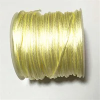 off white 3 рулона/лот 1,5 мм 25 м/рулон(Выберите цвет) нейлоновые Ювелирные Веревки китайский узел линия Бисероплетение проволока для бижутерии - Цвет: off white
