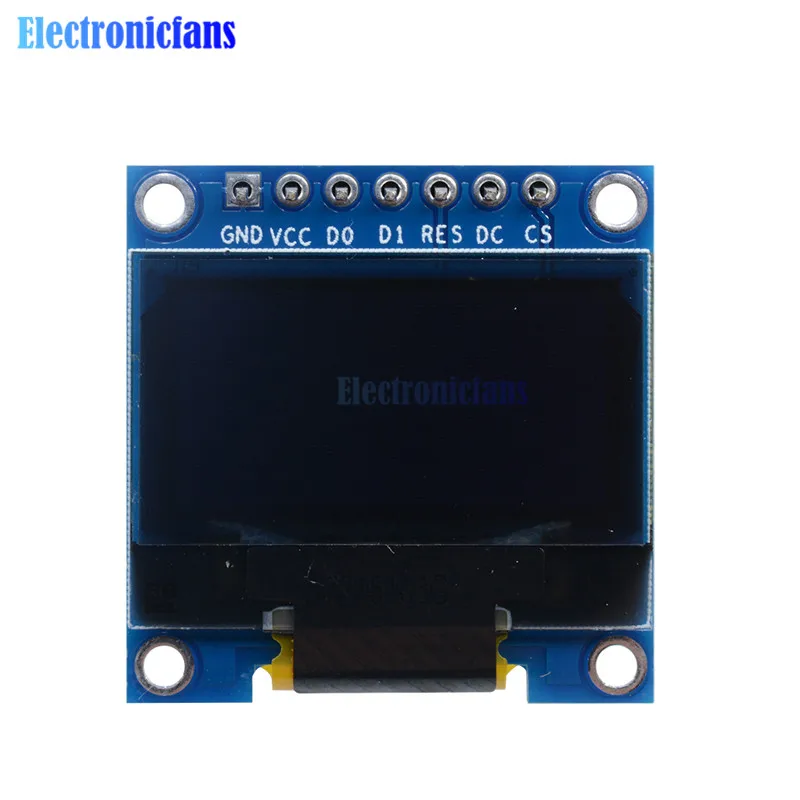 Синий 3 5 в 0 96 &quot0 дюйма O светодиодный модуль 128X64 ЖК дисплей для Arduino IIC I2C общаться