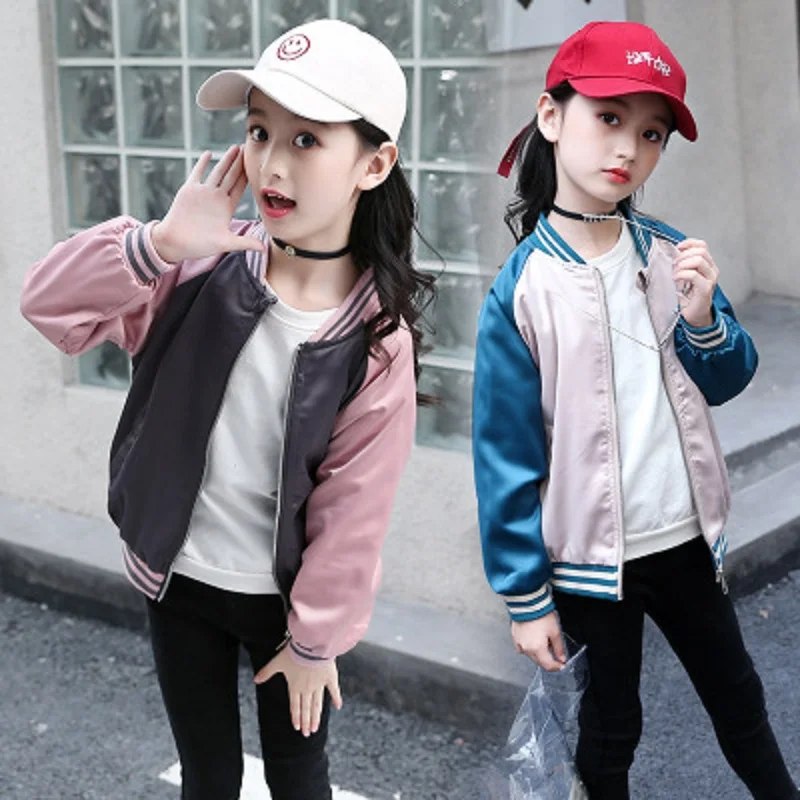 Новинка осени 2019 куртки для девочек с хлопковой подкладкой пальто верхняя одежда