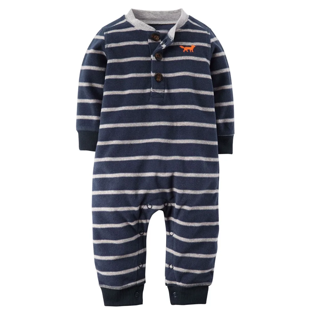 Новинка Сезон осень Детские брендовые комбинезоны Одежда для маленьких