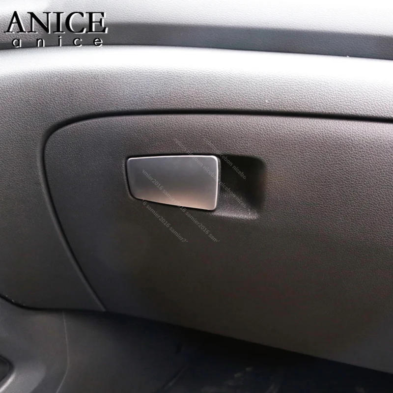 

stainless steel Glove box Handle Cover Trim fit For Hyundai Tucson 2015-2018