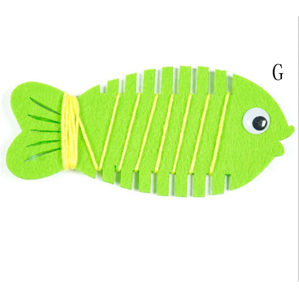 Детский сад обернутый Threading Wear Line Fish ручная Игра Головоломка Развивающие Игрушки