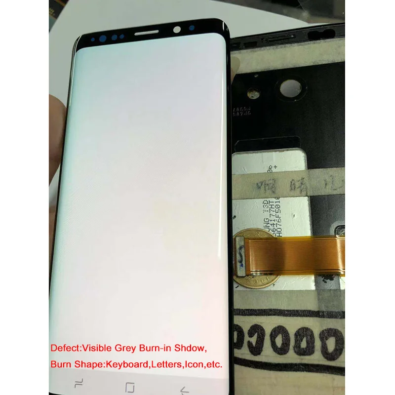 Сменный ЖК-дисплей AMOLED для SAMSUNG Galaxy S9 сенсорный экран дигитайзер + Plus G960 G965