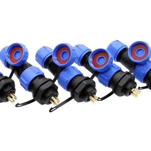 Водонепроницаемый разъем SP1310 SP1312 SP13 2pin 3pin 4pin 5pin 6pin 7pin 9pin IP68 разъемы штепсельная вилка и розетка