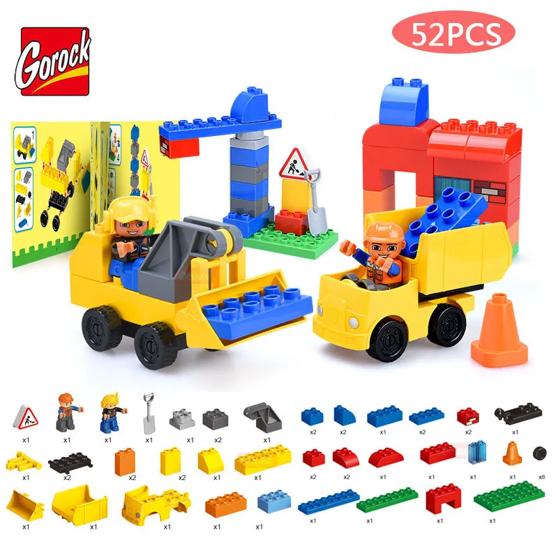 GOROCK город серии полицейский участок пожарная станция Строительная команда