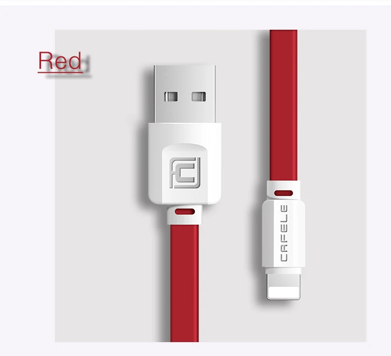 Cafele USB кабель для iPhone 8 8 plus зарядный кабель быстрое зарядное устройство кабель для передачи данных для iPhone 7 6s 5S iPad кабели для мобильных телефонов