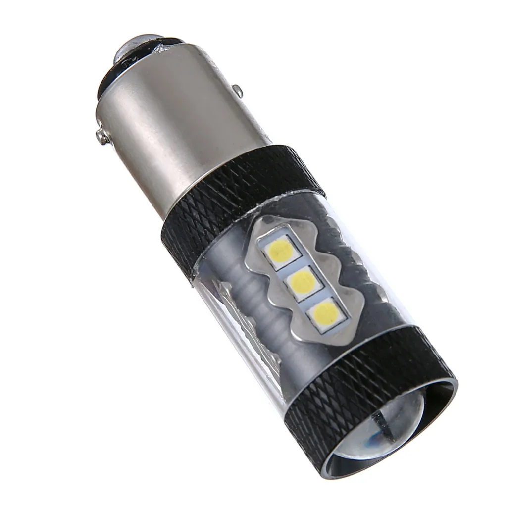 2pcs Car LED Light 3030 1157 BAY15D 16SMD 80W 6000K 900LM Brake White Turn Signal Bulb Bright |