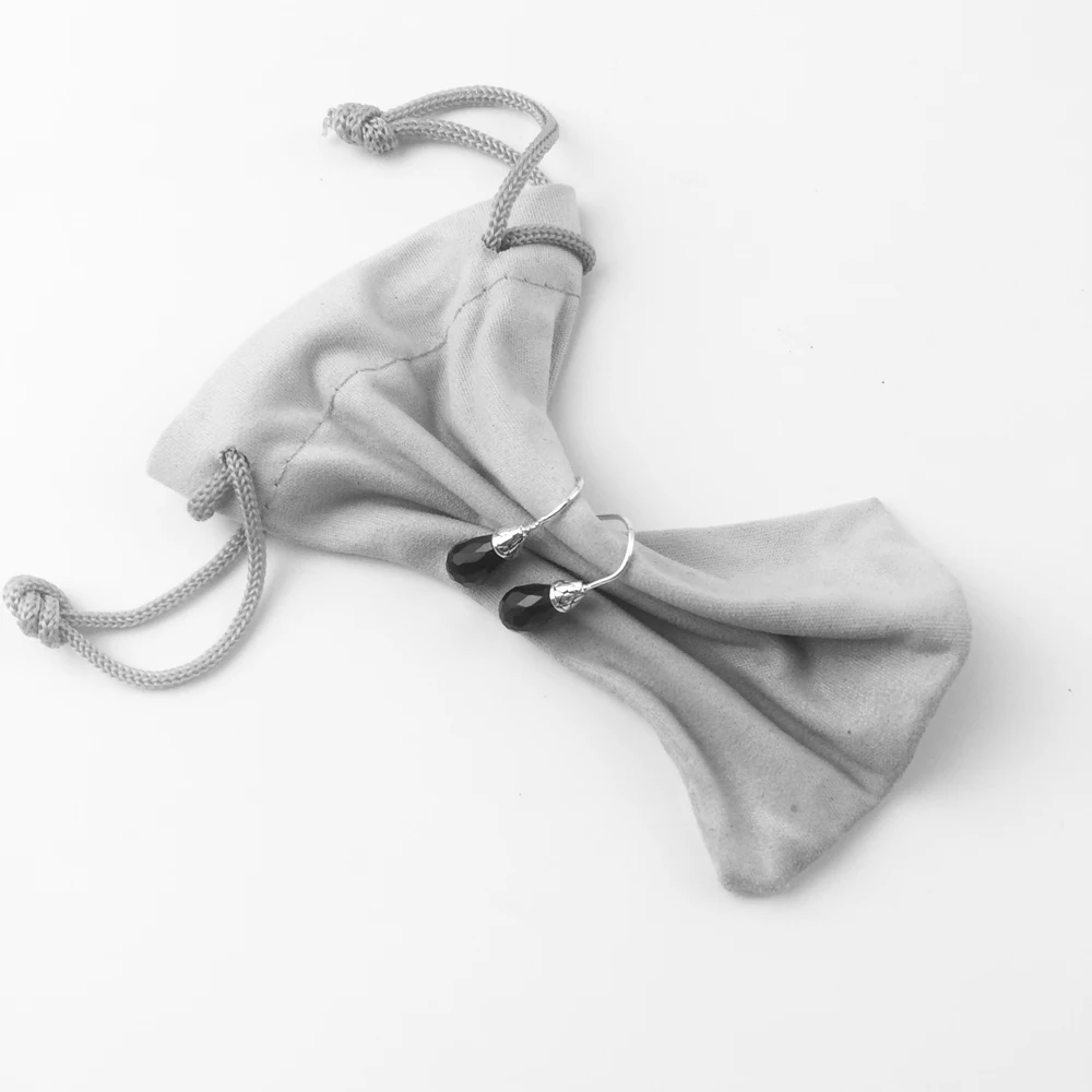 Марказит со звездами в стиле Лебединая шея Роза серьги форме капли воды стразы