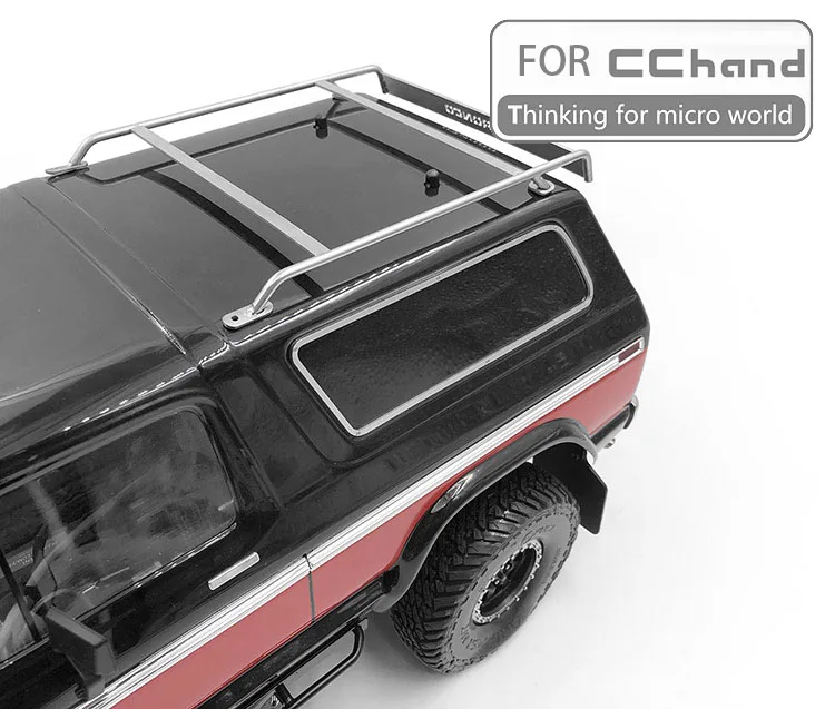 Металлический классический багажник на крышу для cchand Traxxas TRX-4 TRX4 Ford Bronco