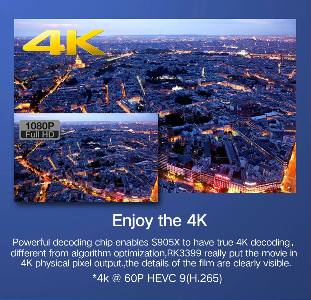 H96 Pro H3 Мини ПК Amlogic S905X ТВ коробка 4 ядра Android 7,1 ТВ ключ 2GB16GB 2,4G/5.G Wi-Fi BT4.1 1080 P 4 K HD ТВ палка