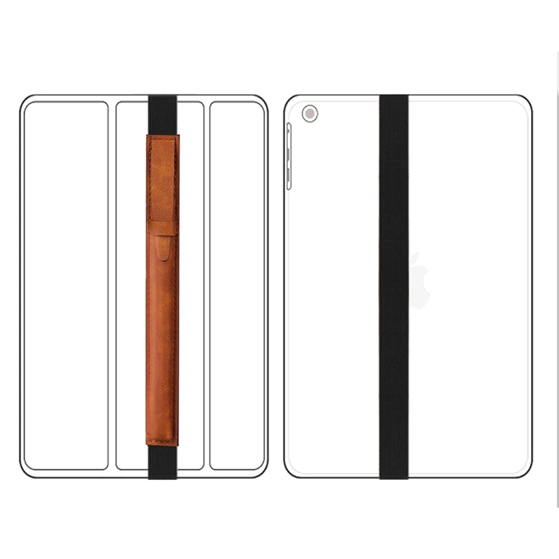 Пенал для Apple стилус сенсорного экрана защитный чехол из ПУ iPhone iPad | Компьютеры и