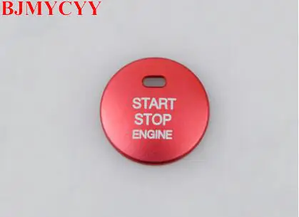BJMYCYY 1PCS Metal decoration cover for automobile ignition button mazda 6 Atenza 3 Axela CX4 2017 | Автомобили и мотоциклы