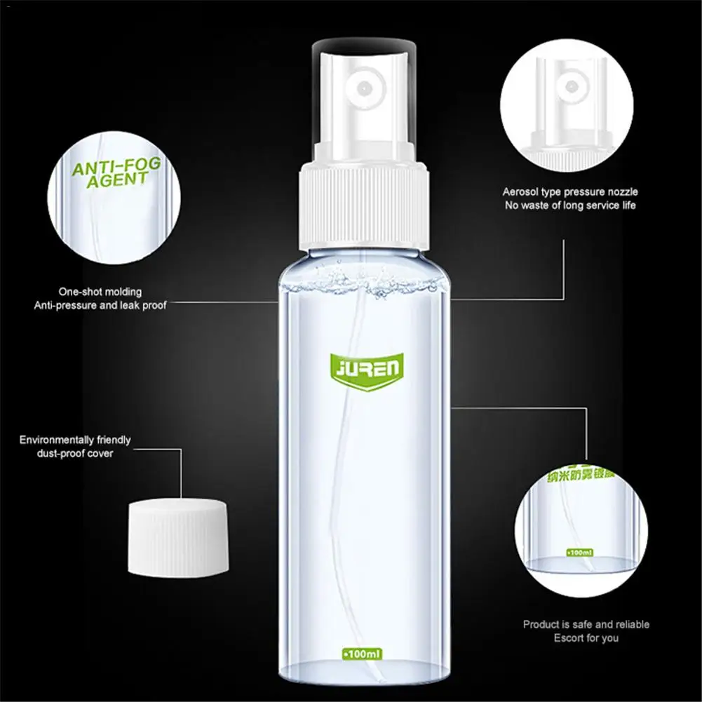 Противотуманный спрей для автомобильного стекла 100 мл с полотенцем | Автомобили и