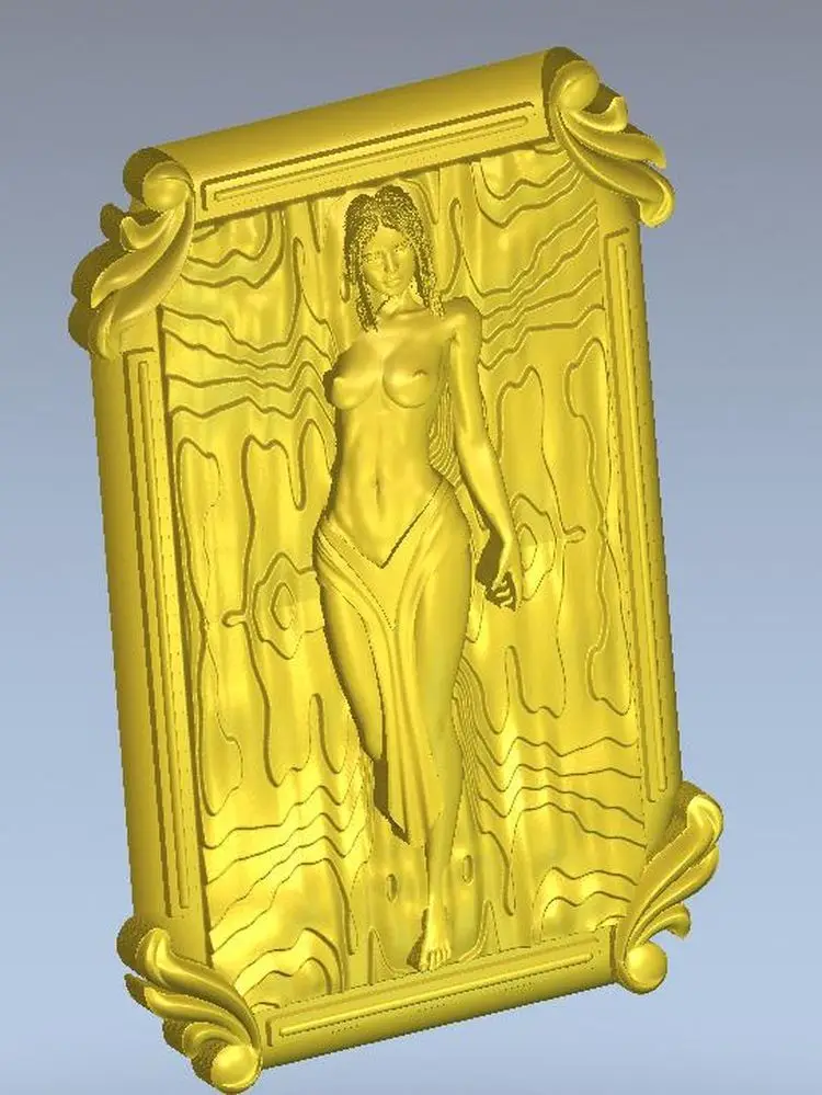3d model relief for cnc in STL file format Nude_100 | Инструменты
