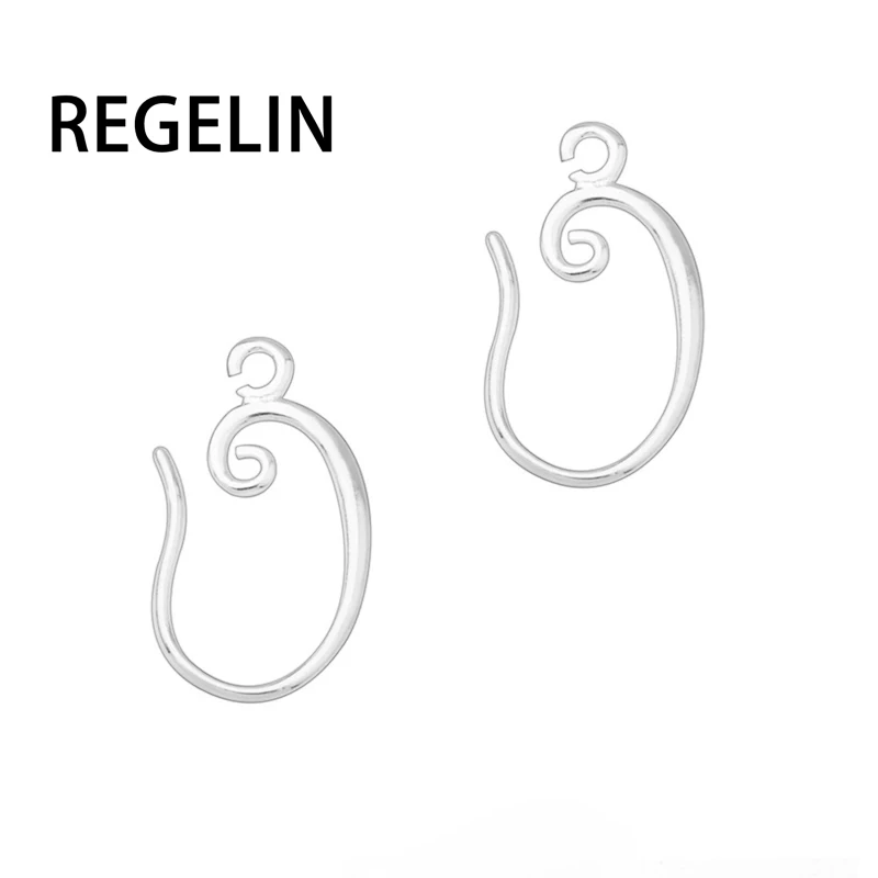 REGELIN 5 цветов винтажные серебряные/позолоченные серьги с крючком для женщин 10