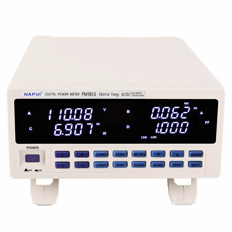 

PM9816 NEW BRAND TRMS AC/DC Voltage Current Power Factor & Power electric energy Meter 600V,25A