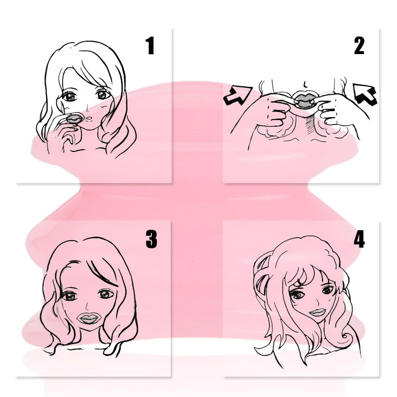 Женский силиконовый сексуальный полный блеск для губ усилитель пухлые губы