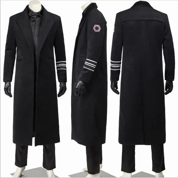 Костюм «Звездные войны», hux, для взрослых, Starkiller Base General Hux, костюм для косплея, Звездные войны, униформа генерала-командора