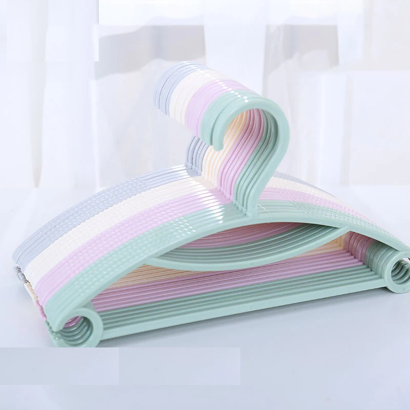 

10pcs/lot 31cm plastic anti-skid garment frame children's multi-functional clothes rack